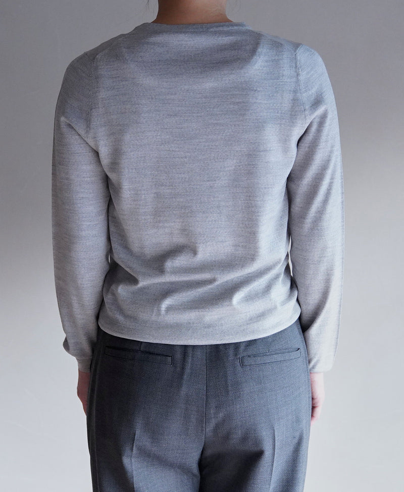 TL-8501/Wool100％-V Neck Knit