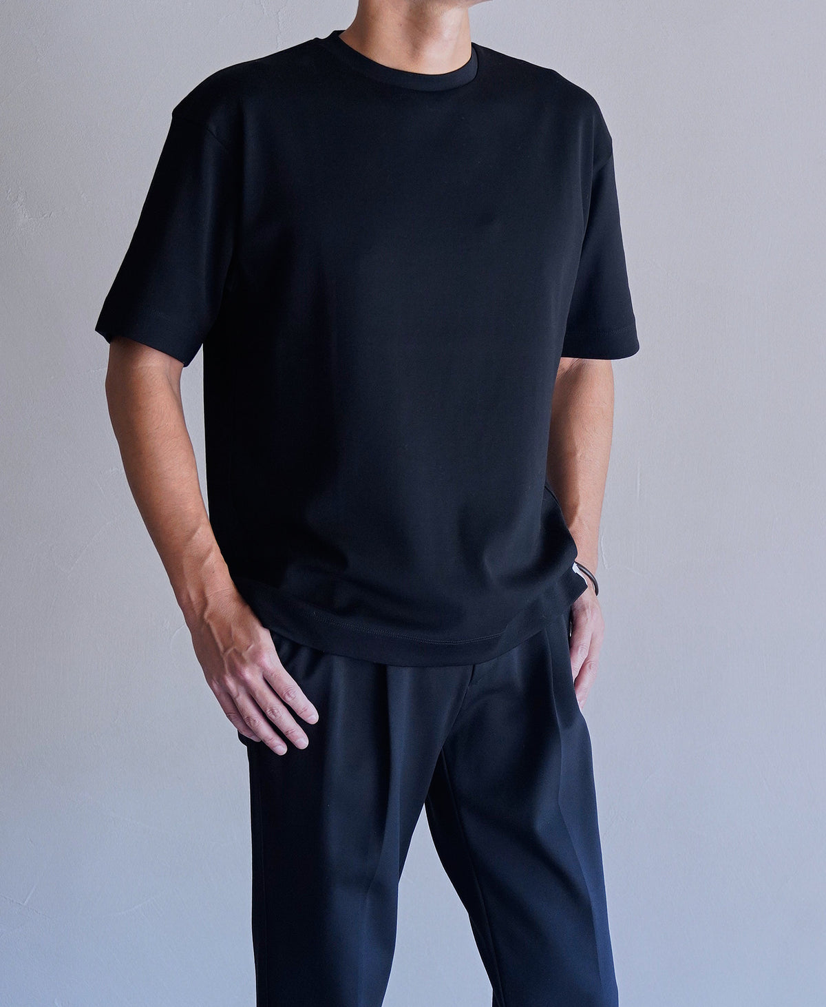 美品 AUXCA.TRUNK ドライコットンセンターシームボトム 美品 AUXCA.TRUNK ドライコットンセンターシームボトム