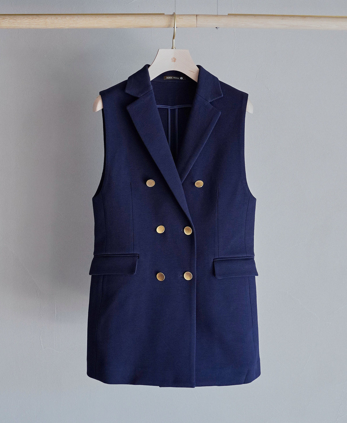 AUXCA.TRUNK オーカトランク ネイビー紺 ボタンジャケット Blouson – AUXCA. DESIGN ONLINE STORE