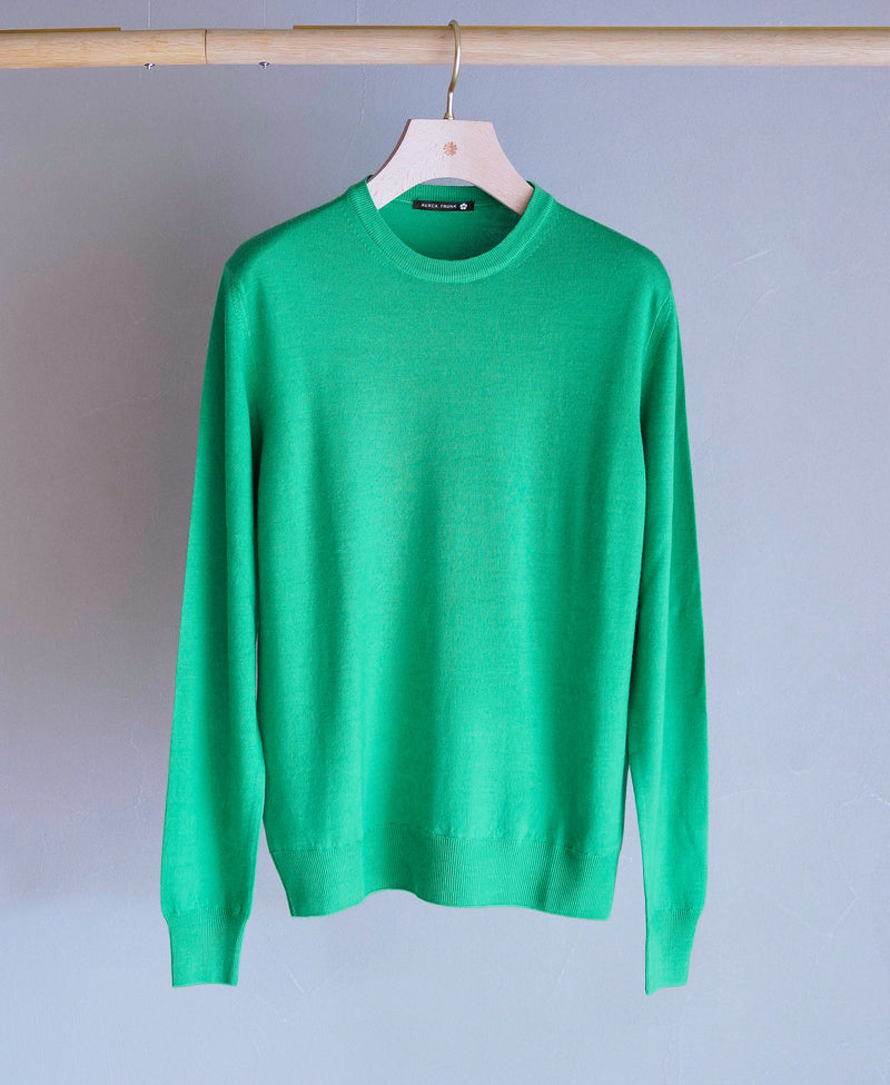 TL-1366/WISH Wool-Crew Neck Knit_1