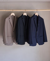 TM-4803/Wool Mocrody Stretch-Single Jacket