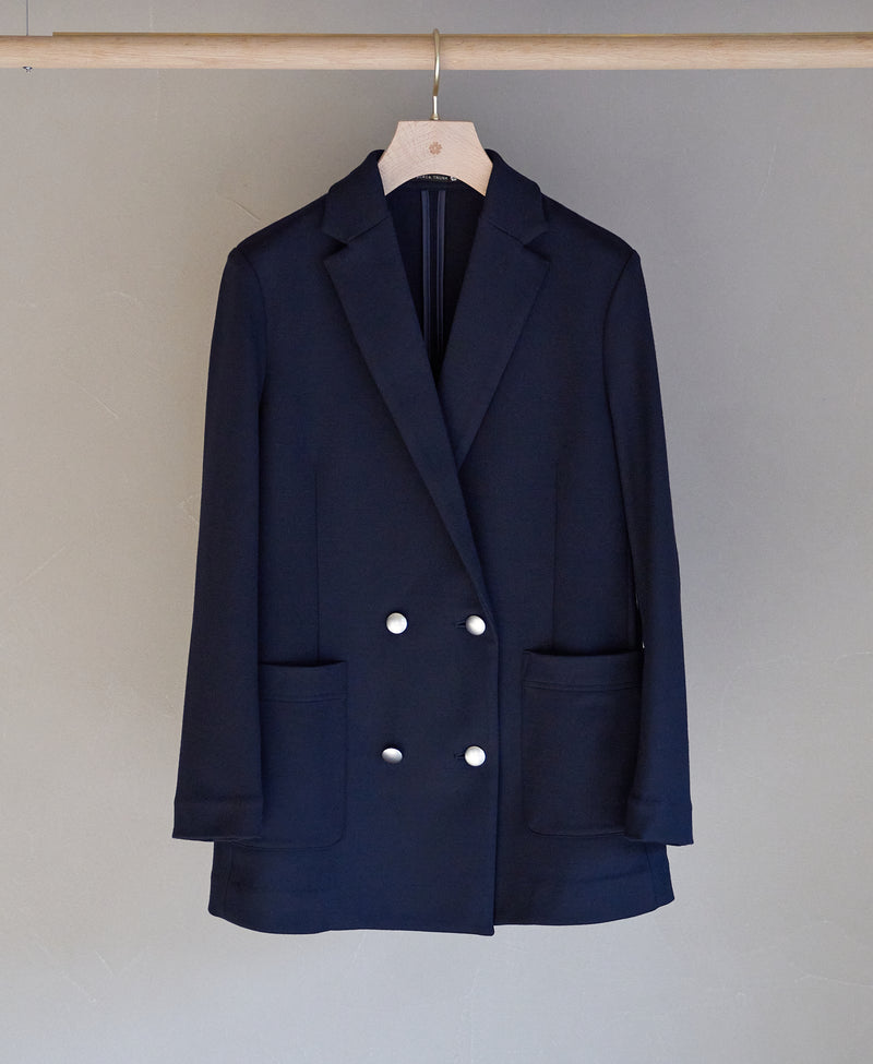 TL-4401/Wool Mocrody Stretch-Double Jacket