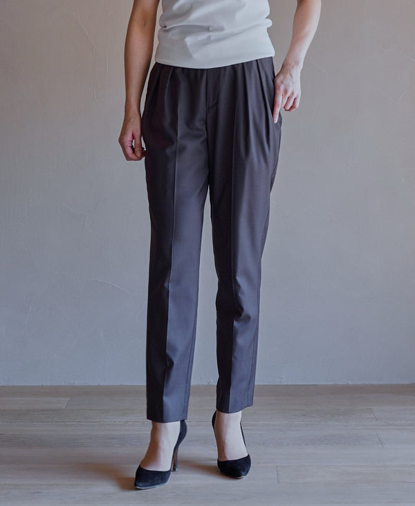 AL-6106/Cashmere Silk-Tapered Pants