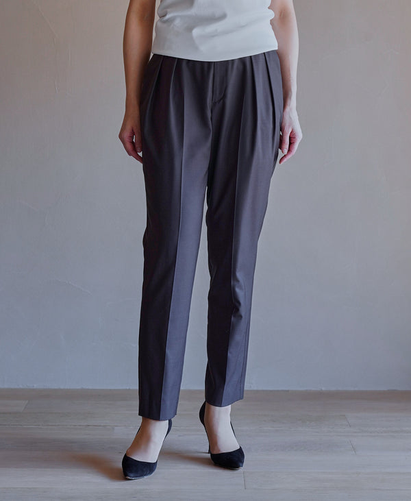 AL-6106/Cashmere Silk-Tapered Pants_1