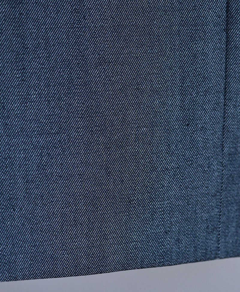 AL-6147 / Wool Denim-Semi Wide Pants