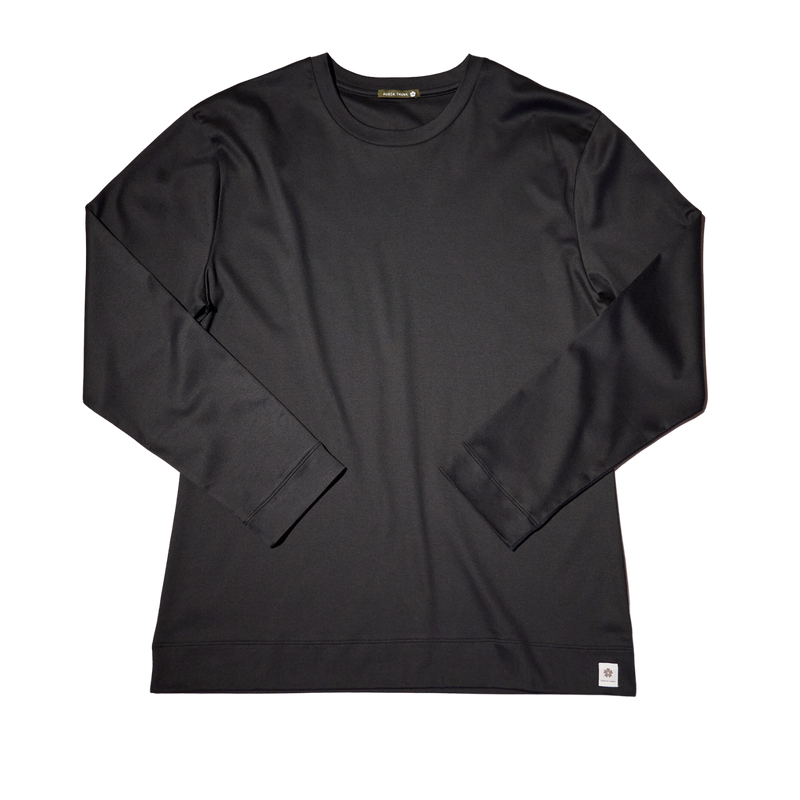 TM-9807 / Subin Smooth-Crew Neck Long Sleeve TShirt