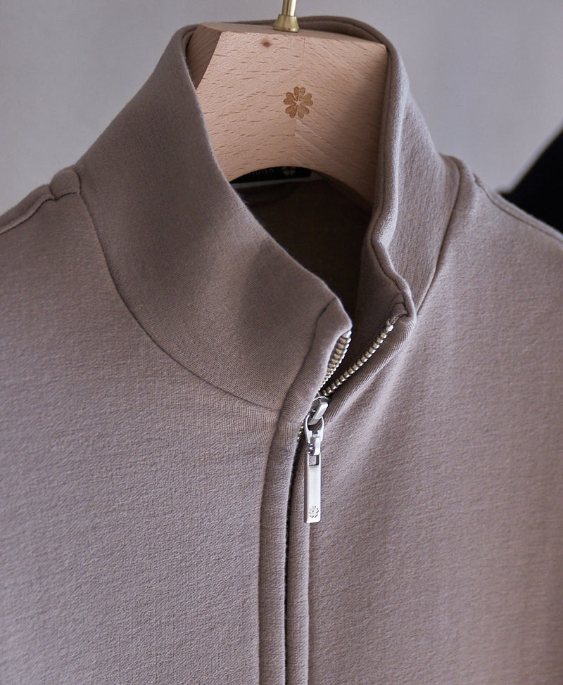 TM-9849/Softlux Cashmere-Standcollar Blouson