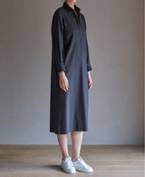 TL-3870/Cotton Backsatin-Skipper Long Shirt