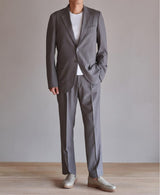 AM-4075 / Strong Twist Wool Stretch-Single Jacket