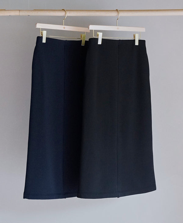 TL-7456/Softlux Cashmere-Long Tight Skirt