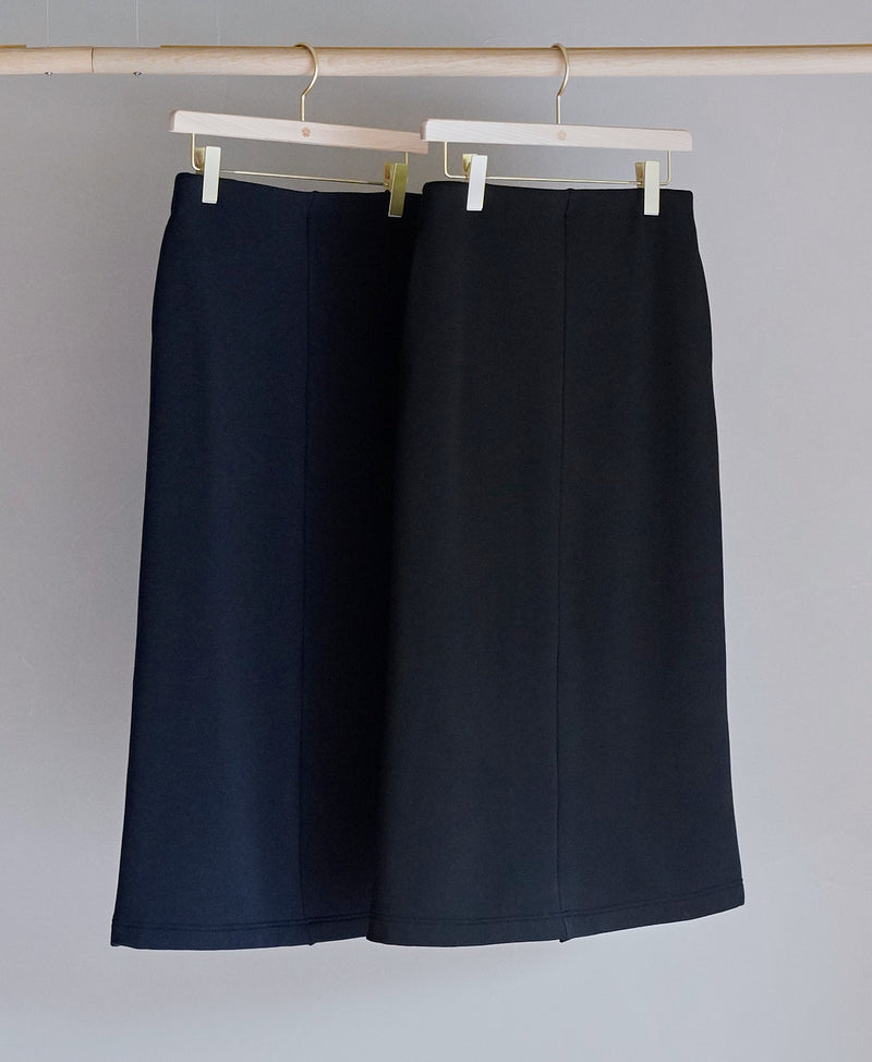 TL-7456/Softlux Cashmere-Long Tight Skirt