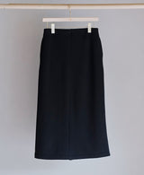 TL-7456/Softlux Cashmere-Long Tight Skirt