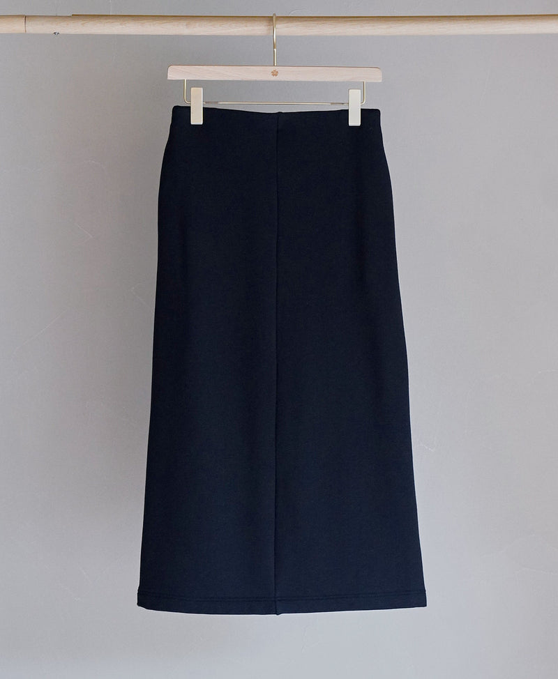 TL-7456/Softlux Cashmere-Long Tight Skirt