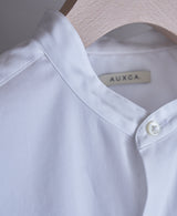 AM-3078/Cotton Twill-Bandcollar Shirt