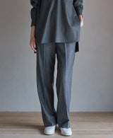 AL-6157/Wool Stretch-Semi Wide Pants