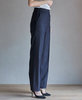 AL-6157/Wool Stretch-Semi Wide Pants