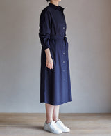 TL-3871/Cotton Backsatin-Long Shirt