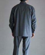 AU-3079/Wool Stretch-Shirt