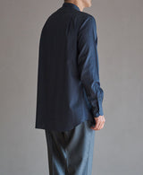 AM-3077/Cotton Wool-Bandcollar Shirt