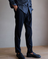 TM-6822/Cotton Nylon light Punch-Tapered Pants