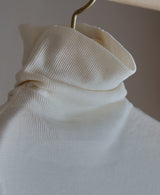 TL-9872/Cotton Cashmere-Turtle Neck Pullover
