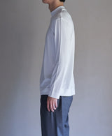 TMｰ9841/Single Soft-Fit ①_Mock neck Long Sleeve Tshirt