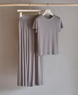 TL-7448/Viscose Smooth-Long Skirt