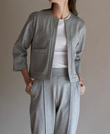 TL-9475/Mercerizing Cotton-Short Jacket
