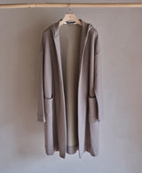 TU-9464/Softlux Cashmere-Hood Cardigan
