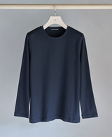 TL-9396 / Subin Smooth-Small Neck Long sleeve TShirt