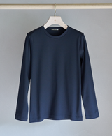 TL-9396 / Subin Smooth-Small Neck Long sleeve TShirt