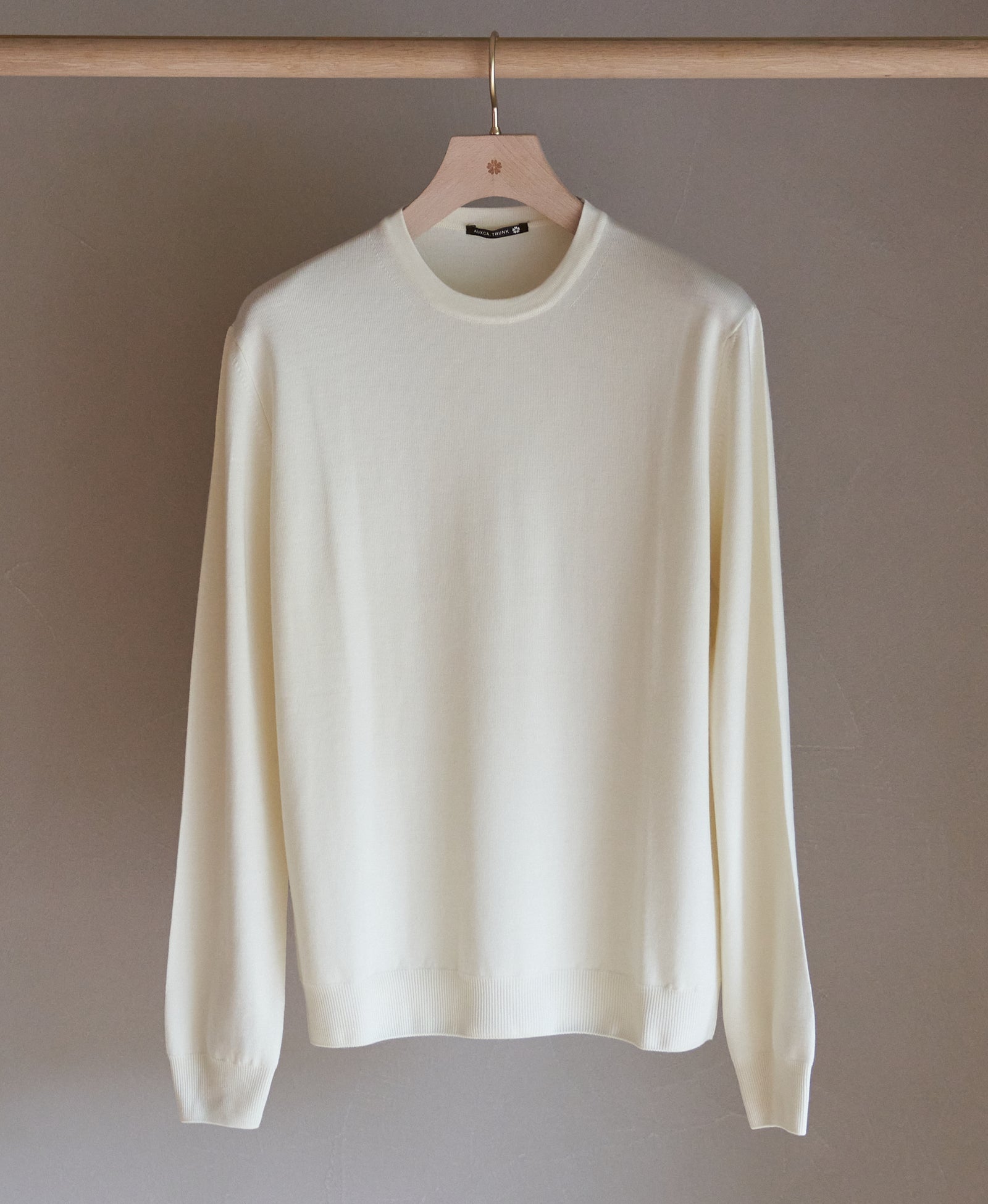 TM-1771/WISH Wool-Crew Neck Knit – AUXCA. DESIGN ONLINE STORE