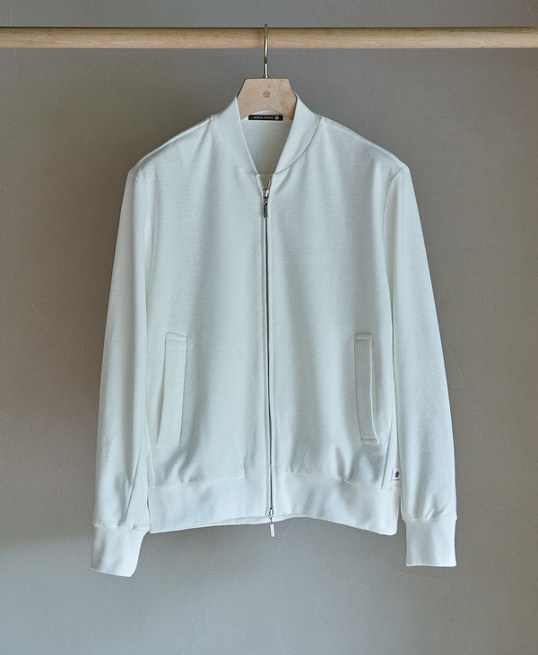TM-9784 / Compact Pique-Baseball Jacket