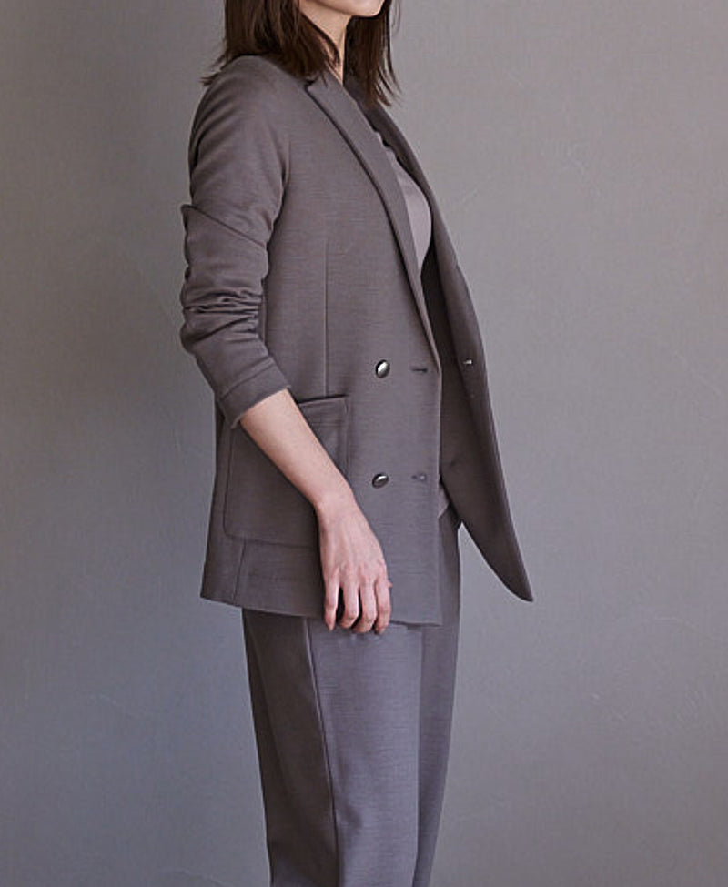 TL-4401/Wool Mocrody Stretch-Double Jacket