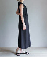 TL-8468/Double Soft-Sleeveless Onepiece