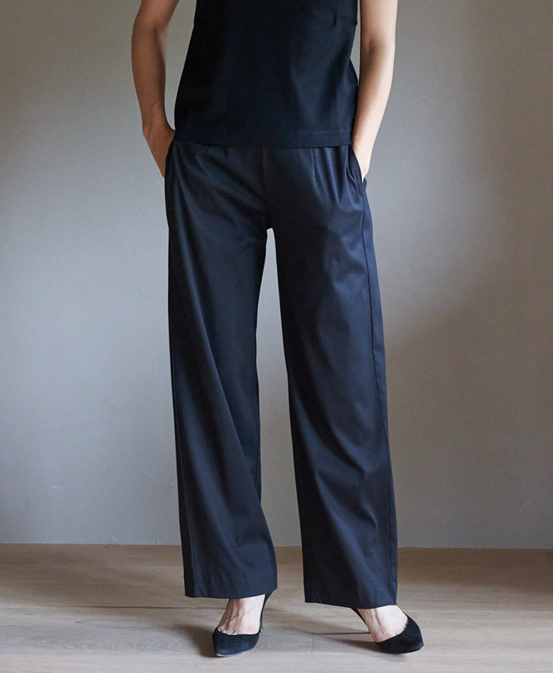 TL-6389/Subin Smooth-Wide Pants