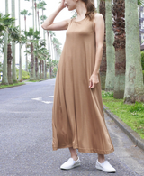 TL-8303/Viscose Smooth-Flared Onepiece