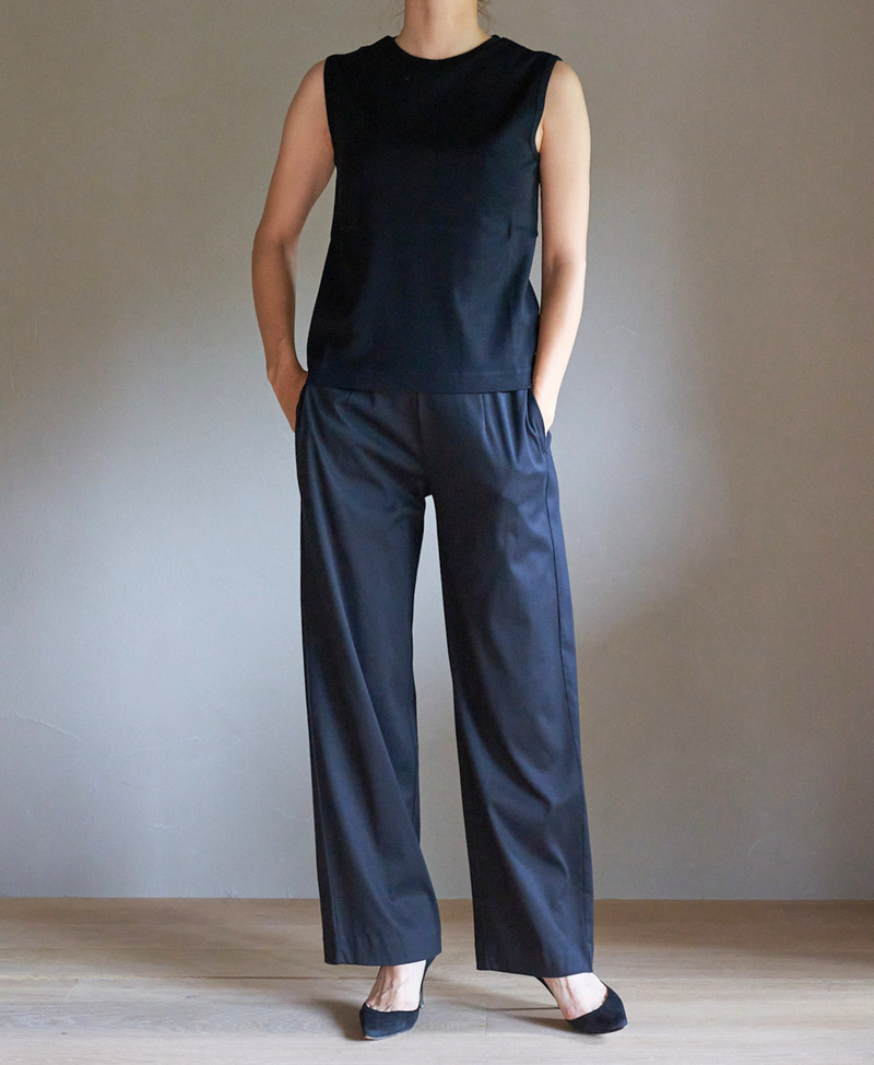 TL-6389/Subin Smooth-Wide Pants