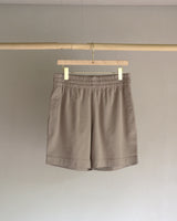 TM-6864/Mercerizing Cotton-Easy Waist Short pants