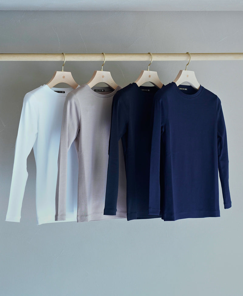 TL-9458/Dry-Small Neck Longsleeve T-Shirt