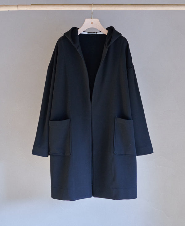 TU-9404/Softlux Cashmere-Hood Cardigan