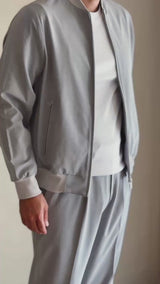 TM-9861/New Lux-Baseball Blouson