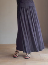 TL-7448/Viscose Smooth-Long Skirt