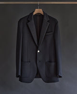 TM-4686 / Wool Cardboard Knit-Single Jacket