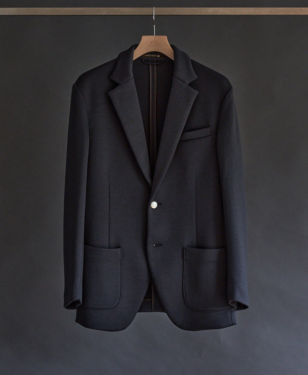 TM-4686 / Wool Cardboard Knit-Single Jacket