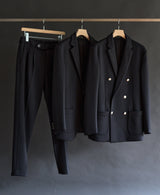 TM-4687 / Wool Cardboard Knit-Double Jacket