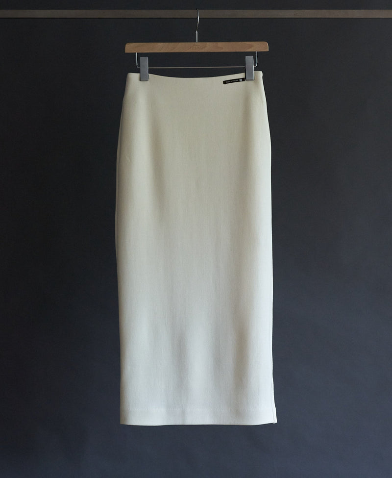 TL-7246/Wool Cardboard Knit-Skirt_1
