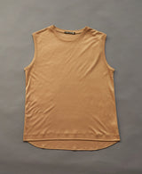 TL-9131/Viscose Smooth-Nosleeve T-Shirt