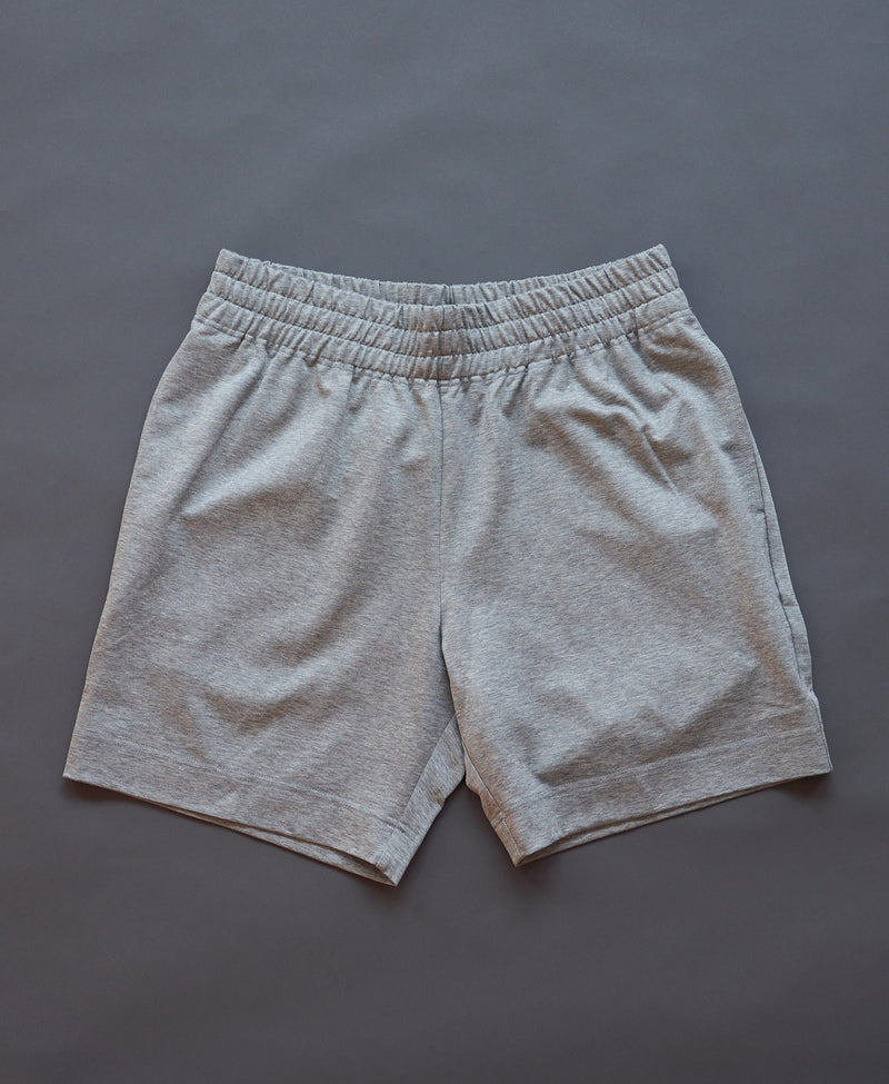 TM-6695 / Mercerizing Cotton-Easy Waist Short pants