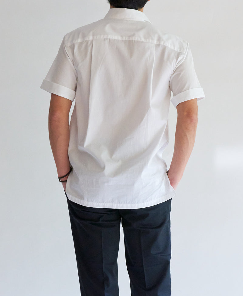 TM-3228 / Poplin-Short Sleeve Shirt_1